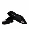 Bailarinas mujer 1360 negro terciopelo
