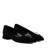 Bailarinas mujer 1360 negro terciopelo