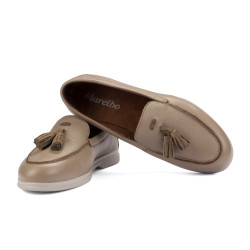 Mocasines mujer 6096 biz capuchino