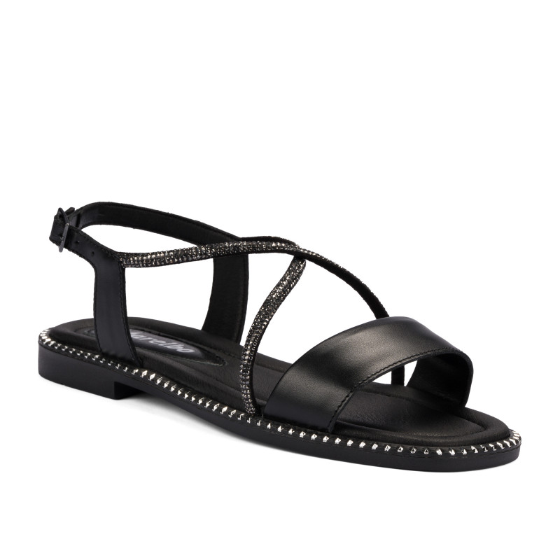 Sandalias de mujer 5127 negro combinado