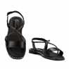 Sandalias de mujer 5127 negro combinado