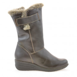 Botas mujer 3246 café