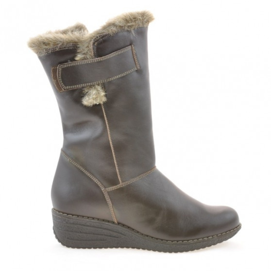 Botas mujer 3246 café