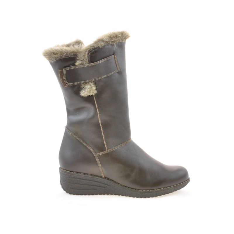 Botas mujer 3246 café