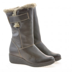 Botas mujer 3246 café