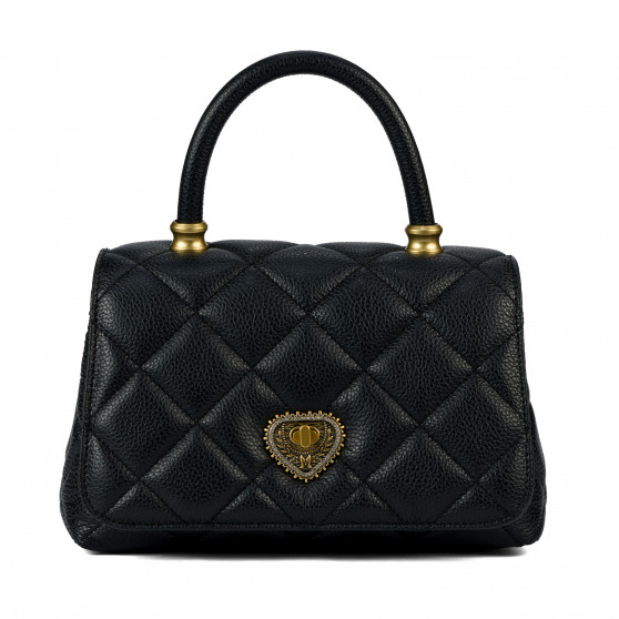 Bolso de hombro de mujer 049g biz negro