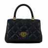 Bolso de hombro de mujer 049g biz negro