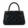 Bolso de hombro de mujer 049g biz negro