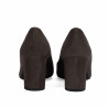 Zapatos elegantes de mujer 1361 arena de terciopelo