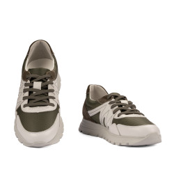Zapatos casuales/deportivos para hombre 997 caqui combinado