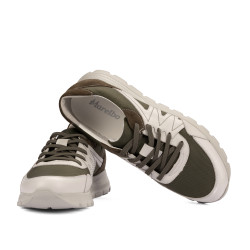 Zapatos casuales/deportivos para hombre 997 caqui combinado