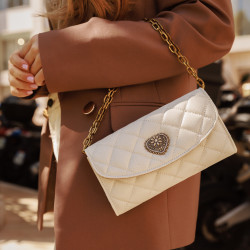 Bolso de hombro para mujer 048g panna saffiano lifestyle