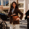 Bolso de mano para dama 037-1g ante marrón lifestyle