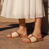 Sandalias mujer 5128 beige combinado lifestyle