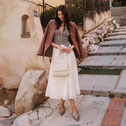 Zapatos elegantes de mujer 1358 capuchino lifestyle