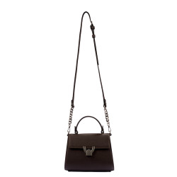 Bolso de mujer de hombro 032g 01 testa di moro