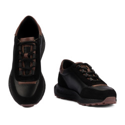 Zapatillas deportivas mujer 6101 biz negro combinado