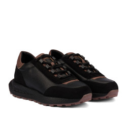 Zapatillas deportivas mujer 6101 biz negro combinado