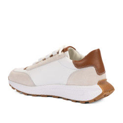 Zapatillas deportivas de mujer 6101 biz blanco combinado