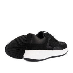 Zapatillas deportivas mujer 6098 negro combinado