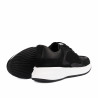 Zapatillas deportivas mujer 6098 negro combinado
