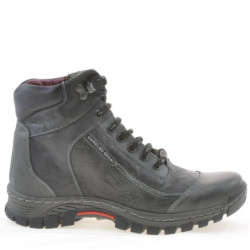 Botines adolescentes 479 negro+gris