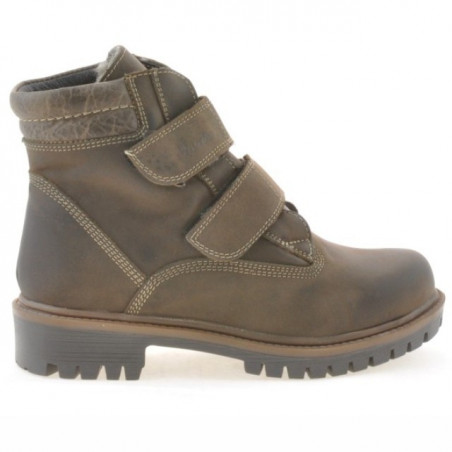 Botas niños 202 tuxon café
