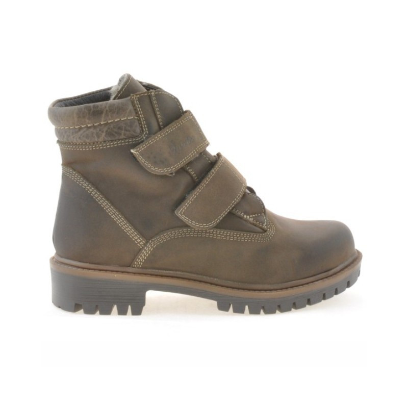 Botas niños 202 tuxon café