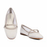 Bailarinas mujer 1369 blanco combinado