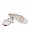 Bailarinas mujer 1369 blanco combinado