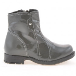 Botas para niños pequeños 28c charol gris
