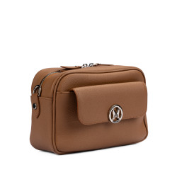 Bolso de mujer de hombro 014g 01 biz marrón