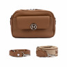 Bolso de mujer de hombro 014g 01 biz marrón