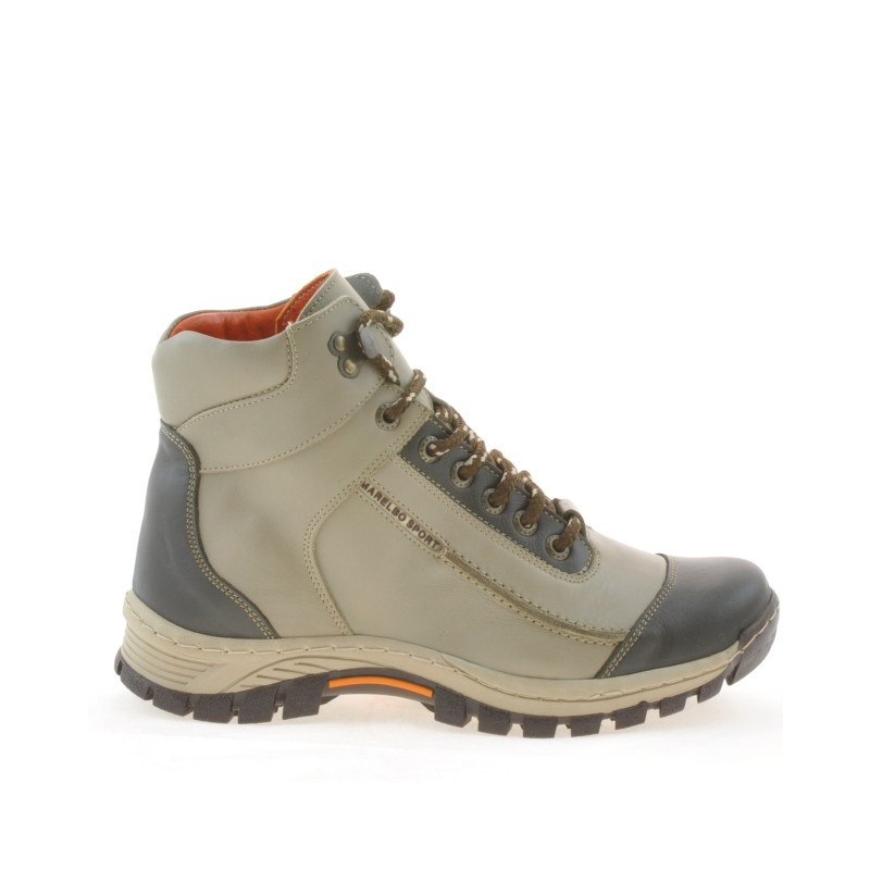 Botines adolescentes 479 arena+caqui