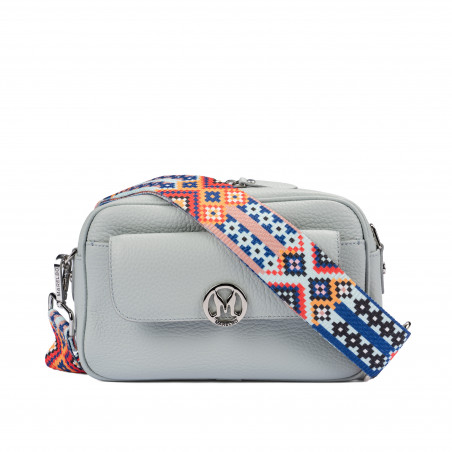 Bolso de mujer de hombro 014g 01 biz soft pearl