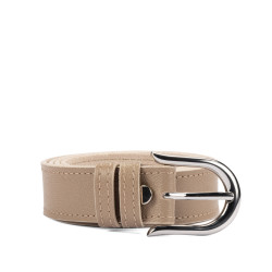Cinturón de mujer 46-1mc beige