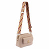 Bolso de mujer de hombro 014g biz powder rose
