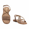 Sandalias de mujer 5127 arena combinada