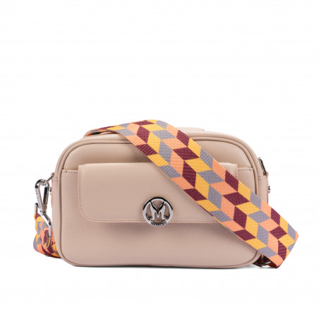 Bolso de mujer bandolera 014g 01 biz powder rose
