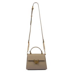 Bolso de mujer de hombro 032g gris claro