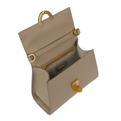 Bolso de mujer de hombro 032g gris claro