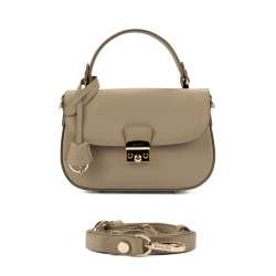 Bolso de mano para mujer 022g gris claro