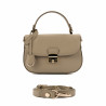 Bolso de mano para mujer 022g gris claro