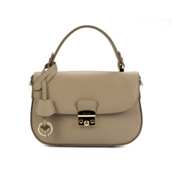 Bolso de mano para mujer 022g gris claro