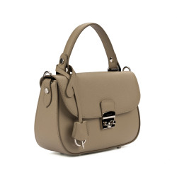Bolso de mano para mujer 022g 01 gris claro