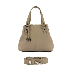 Bolso de mujer para el hombro 004g 01 gris claro
