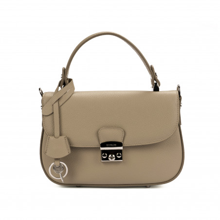 Bolso de mano para mujer 022g 01 gris claro