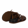 Sandalias hombre 367 café