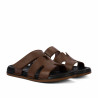 Sandalias hombre 367 café