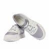 Zapatos casuales/deportivos para hombre 997 gris combinado